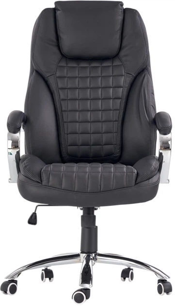 Офісне крісло Halmar King Чорне (5905248116078) - зображення 3