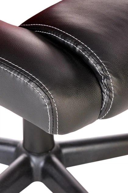 Офісне крісло Halmar Berkel Чорно-червоне (5905248115590) - зображення 7