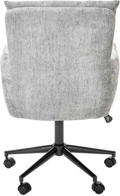 Fotel biurowy Halmar Flores Popielaty (5905248115927) - obraz 2