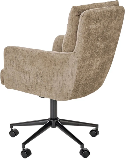 Fotel biurowy Halmar Flores Jasno-Brązowy (5905248115910) - obraz 2