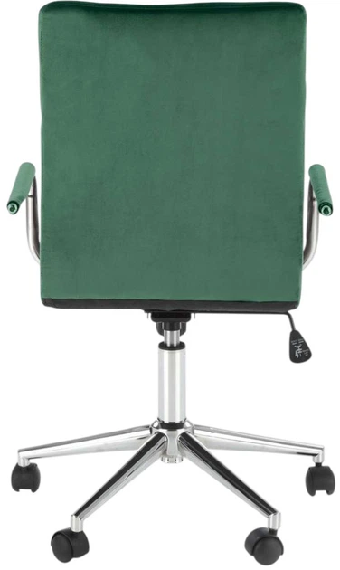 Fotel biurowy Halmar Gonzo 4 Ciemno-Zielony (5905248115989) - obraz 7