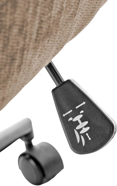 Fotel biurowy Halmar Flores Jasno-Brązowy (5905248115910) - obraz 8