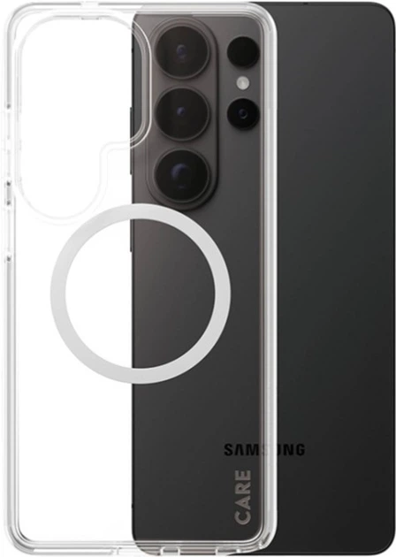 Etui CARE by PanzerGlass Urban Explorer w. White Qi do Samsung Galaxy S26 Ultra Transparent (CR33544) - obraz 5