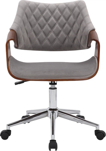 Fotel biurowy Halmar Colt Orzechowo-Popielaty (5905248123540) - obraz 2