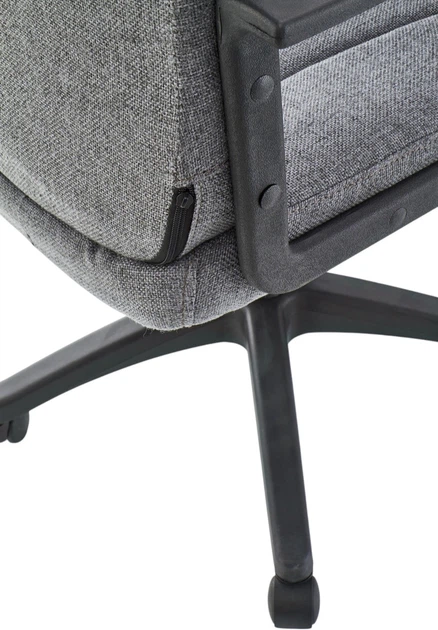 Fotel biurowy Halmar Rino Popielaty (5905248123724) - obraz 4