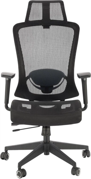 Офісне крісло Halmar Goliat Чорне (5905248125230) - зображення 3