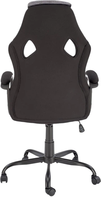 Офісне крісло Halmar Jensen Чорно-сіре (5905248131545) - зображення 6