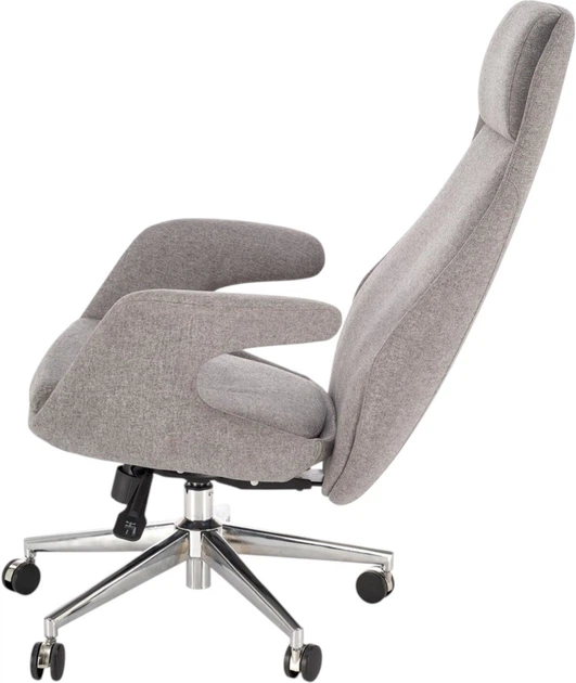 Офісне крісло Halmar Kevin Сірий (5905248131552) - зображення 5
