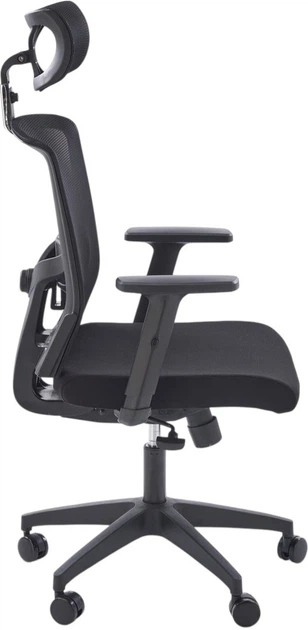 Офісне крісло Halmar Mason Чорне (5905248131583) - зображення 4