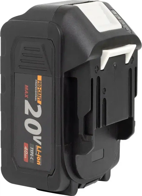 Аккумулятор ProCraft Battery 20/4С 20 В 4 А⋅ч Type-C (030280) - изображение 15
