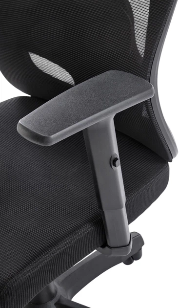 Офісне крісло Halmar Ramos Чорне (5905248131705) - зображення 8