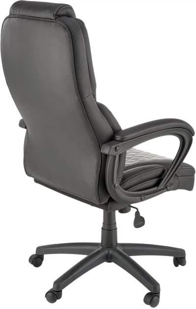 Офісне крісло Halmar Gandalf Чорно-сіре (5905248125100) - зображення 3