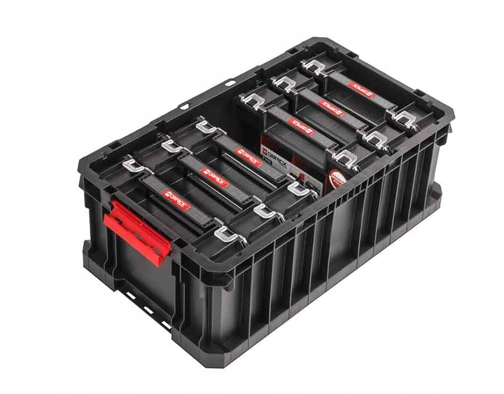 Ящик с 6 органайзерами для инструментов MULTI Qbrick System TWO TOOLBOX PLUS 530х295х195мм, модульный, пластиковый - Фото 2 Ящик с 6 органайзерами для инструментов MULTI Qbrick System TWO TOOLBOX PLUS 530х295х195мм, модульный, пластиковый - изображение 2