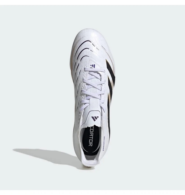 Чоловічі бутси Predator League Firm/Multi-Ground White 39.5 - зображення 3
