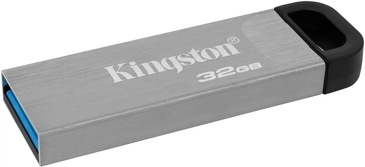 Флеш-накопитель USB3.2 32GB Kingston DataTraveler Kyson Silver/Black (DTKN/32GB) - изображение 2