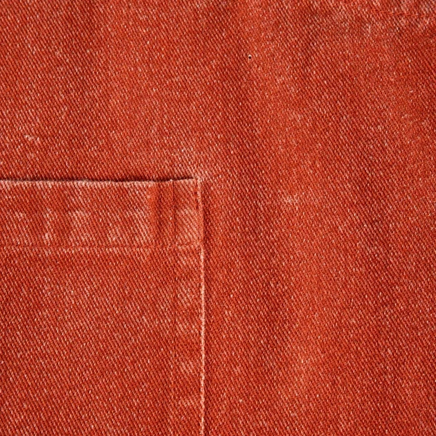 Кухонний фартух Homla Nash джинсовий помаранчевий 60 x 80 см (5906496703492) - зображення 4