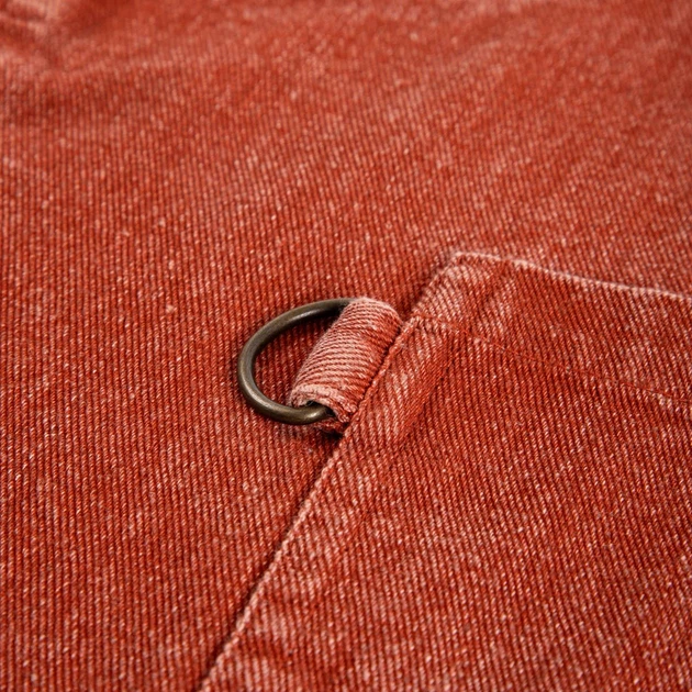 Кухонний фартух Homla Nash джинсовий помаранчевий 60 x 80 см (5906496703492) - зображення 5