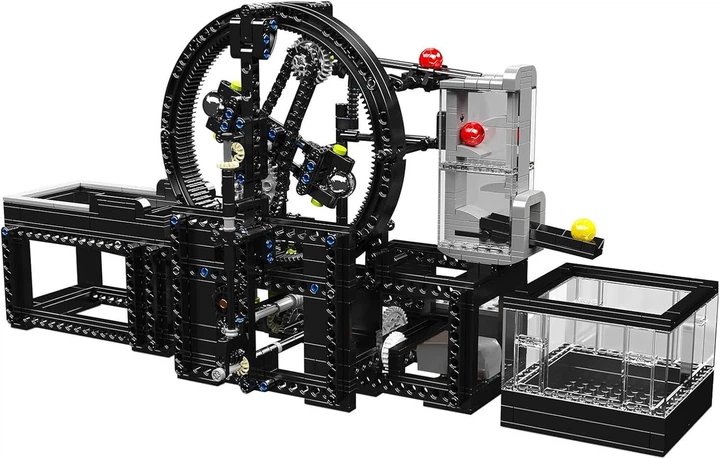 Конструктор лабіринт із кульками GBC Planetray Lift 1009 деталей Mould King 26015 - зображення 5