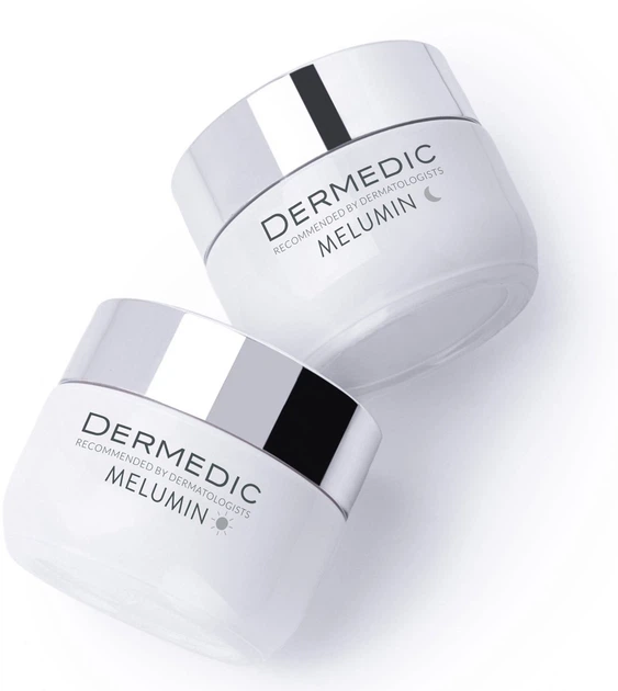 Дневной крем для лица Dermedic Melumin Защитный Осветляющий крем SPF 50+ 50 мл (5901643177089) - изображение 5