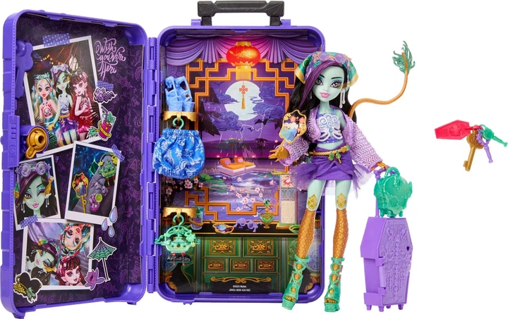 Lalka Monster High Skulltimate Secrets Gore-Geous Oasis Jinafire Long JDR52 (0194735288892) - obraz 2