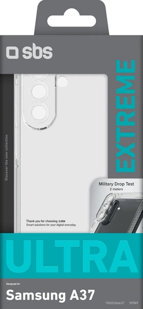 Чохол SBS Extreme X2 для Samsung Galaxy A37 Transparent (TEEX2SAA37) - зображення 2