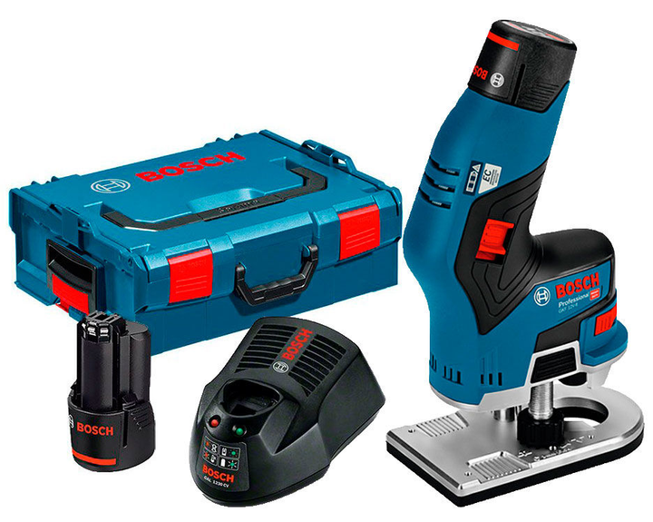 Фрезер аккумуляторный Bosch Professional GKF 12V-8 + з/у GAL 1230 CV ...