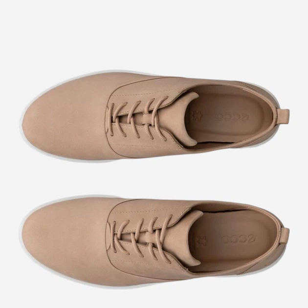 Sneakersy damskie skórzane do kostki ECCO Bella 28231302084 41 Beżowe (194892149012) - obraz 5
