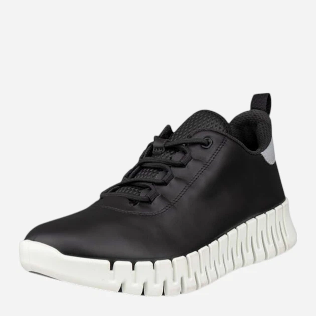 Sneakersy damskie skórzane do kostki ECCO Gruuv W 21820360719 36 Czarne (194891192781) - obraz 2