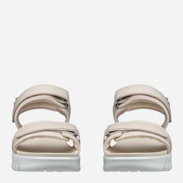 Sandały damskie skórzane ECCO Gruuv Sol W 21310301378 40 Beżowe (194891847223) - obraz 5