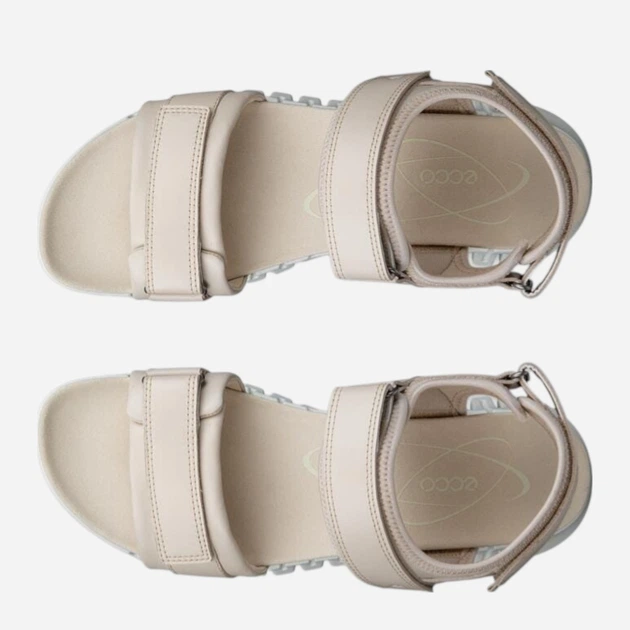 Sandały damskie skórzane ECCO Gruuv Sol W 21310301378 40 Beżowe (194891847223) - obraz 6