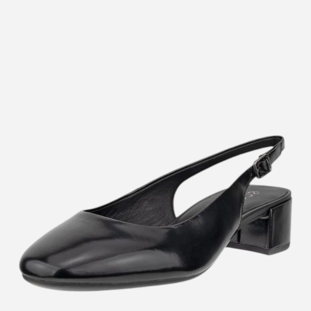 Жіночі слінгбеки шкіряні ECCO Liva 35 25062304001 40 Чорні (194892250237) - зображення 2