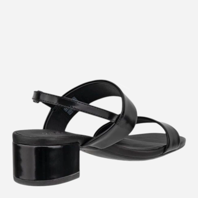 Sandały damskie skórzane ECCO Liva Sandal 35 25030304001 41 Czarne (194892254822) - obraz 3