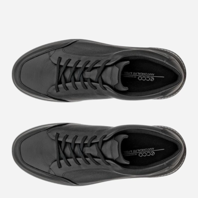 Sneakersy męskie skórzane do kostki ECCO Move M 55160401001 46 Czarne (194892122947) - obraz 5