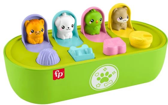 Інтерактивна панель Fisher-Price вискакуючі тваринки JDL66 (194735286966) - зображення 2