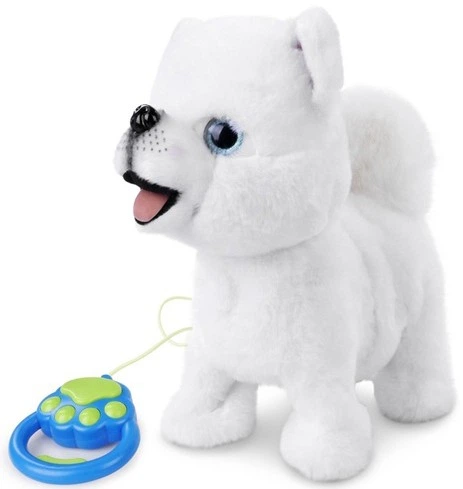 Piesek Artyk chodzący na smyczy Biały 16913 (5901811169137) - obraz 2