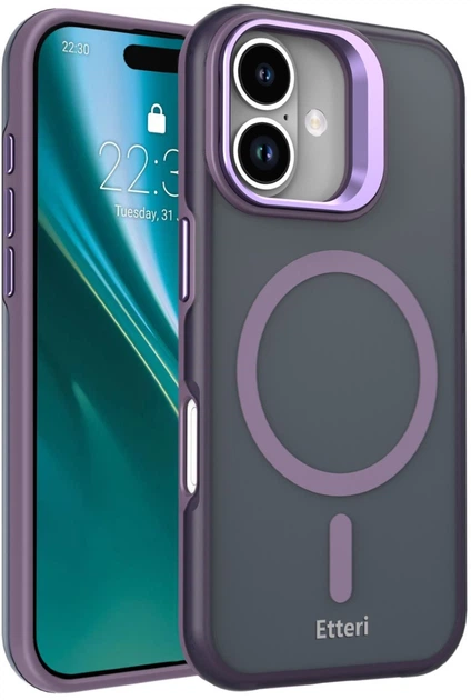 Etui Etteri Morning Fog do Apple iPhone 17 Purple (5907582342236) - obraz 2