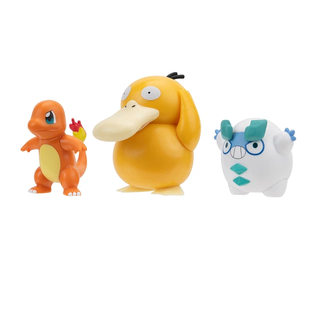 Набір ігрових фігурок Pokemon W19 - Чармандер, Галарський Дарумака, Псайдак 3 шт - зображення 3