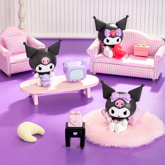 Фигурка-сюрприз Sanrio Pop Top — Куроми Kuromi — 6 см — Праздничное настроение - изображение 7