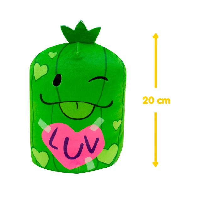 Мягкая игрушка Cats Vs Pickles Jumbo — Огурец Лав (Love Pickle) — 25 см - изображение 2