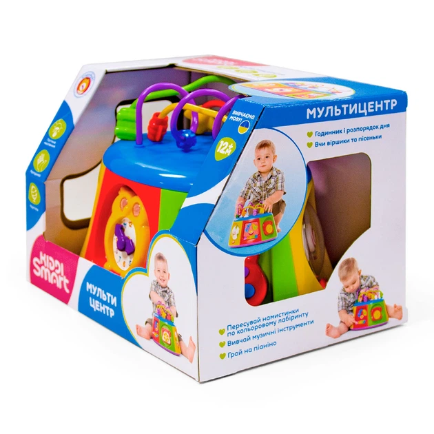 Игровой центр Kiddi Smart – Мультицентр (на украинском языке) KIDDI SMART (6220) - изображение 8