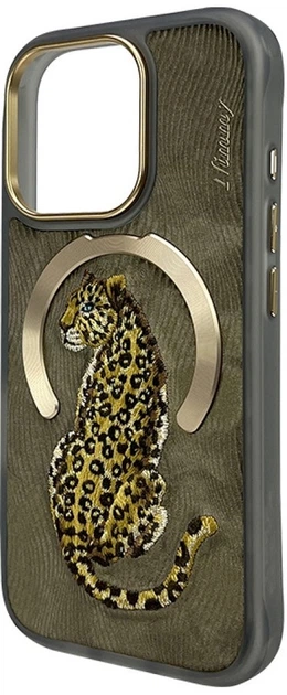 Etui Nimmy Magnetic Fantasy Animal MagSafe do iPhone 16 Pro Gold (6971080319617) - obraz 2
