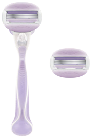Maszynka Gillette Venus ComfortGlide Freesia z 1 wymienną kasetą (4987176179272) - obraz 3