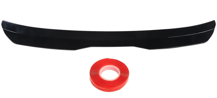 Спойлер на заднє скло універсальний (Gloss Black) Rear Roof Lip Strip дефлектор даху - зображення 4