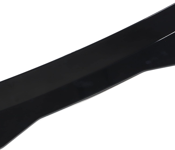Спойлер на заднє скло універсальний (Gloss Black) Rear Roof Lip Strip дефлектор даху - зображення 7