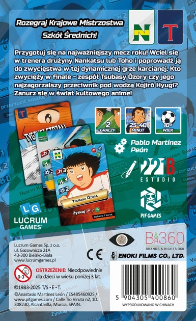 Gra planszowa Lucrum Games Kapitan Tsubasa (5904305400860) - obraz 2