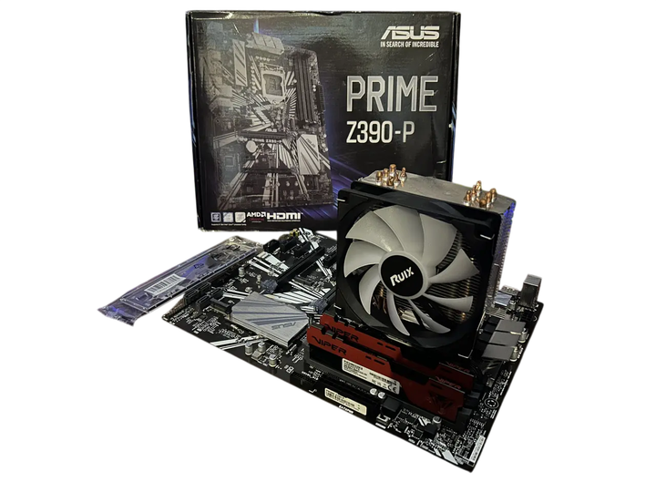 Игровой комплект Материнская плата Z390 + Intel Core i9-9900K + 16GB DDR4 - Фото 1 Игровой комплект Материнская плата Z390 + Intel Core i9-9900K + 16GB DDR4 - изображение 1