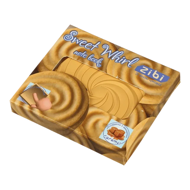 Блокнот ZiBi Sweet Whirl 90x90 мм 80 аркушів нелінований ароматизований Soft Touch обкладинка ZB.12470-49 - Фото 4 Блокнот ZiBi Sweet Whirl 90x90 мм 80 аркушів нелінований ароматизований Soft Touch обкладинка ZB.12470-49 - изображение 4