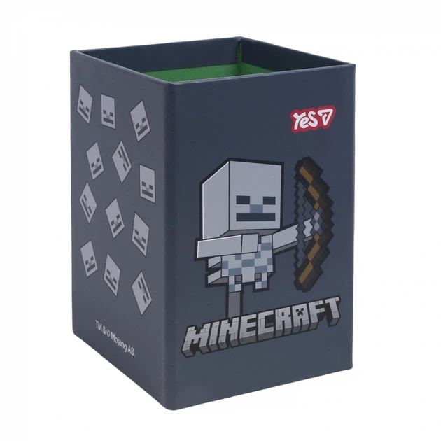 Набір органайзерів настільних Yes Minecraft 4 предмети картон 708625 - изображение 5