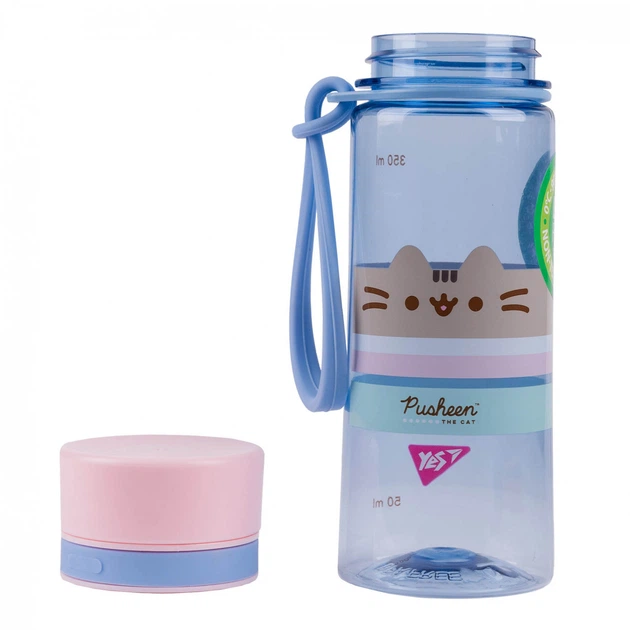 Пляшка для води Yes Pusheen 400 мл блакитна 708319 - зображення 3