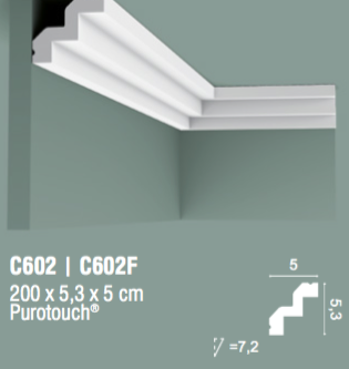 Гладкий карниз Orac Decor C602 - изображение 2